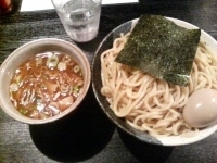 「つけそば中盛り+味玉（900円）」@BASSO ドリルマンの写真