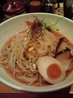 「漁だし冷麺」@和製らーめん 漁だし亭 船橋店の写真