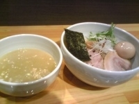 「大つけめん（鷄白湯）+味染卵」@麺処 きせきの写真