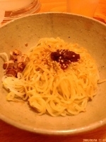 「光麺（こうみん）200円」@豆でっぽうの写真