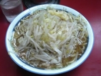 「小ラーメン（ヤサイ、ニンニク）」@ラーメン二郎 目黒店の写真