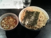 「つけそば中盛り+味玉」@BASSO ドリルマンの写真