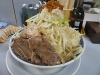 「角ふじ麺（ニンニク）」@鶏とふじの写真