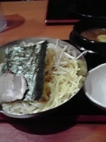 「醤油つけ麺」@究極のラーメン屋 がっつ おゆみ野店の写真