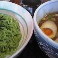 「特製カレーつけ麺+キャラメルパフェ 1360円」@麺カフェ ダボハウスの写真