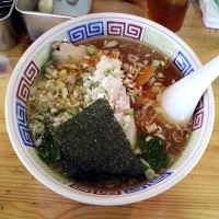 「05 正油らーめん（あえて「普通」）（600円）」@ハングリードラゴンの写真