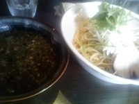 「辛口醤油つけ麺（〆盛り）」@星麺酒月 いなまるの写真