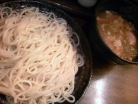 「塩つけ麺 730円 麺大盛450グラム」@つけ麺柾木の写真