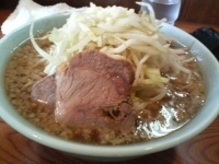 「小ラーメン（ニンニク、野菜）」@ラーメン二郎 亀戸店の写真