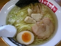 「地鶏そば（塩）￥700」@土佐ジローラーメン はりまやの写真