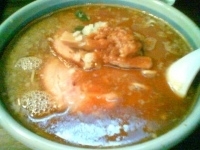 「エビ香油魚醤らぁめん（￥800）/麺硬め」@らぁめんの店 小櫻の写真