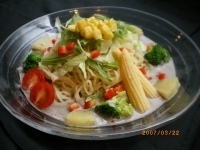 「黒ゴマ彩麺」@ラーメン専門 みすじの写真