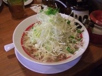 「てっぺいラーメンキャベ大盛り」@濃厚とんこつラーメン てっぺい 茨木総本店の写真