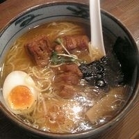 「角煮ラーメン（1日限定20食）+煮玉子」@ラーメンみたけの写真