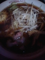 「黒豚ラーメン+ズブロッカ」@麺酒房 香名屋の写真