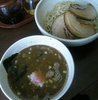「ちゃーしゅーつけ麺（並盛200g）」@ニ升屋の写真