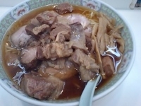 「牛バラチャーシュー醤油」@唐桃軒の写真