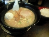 「こってり にんにく入り + ライス」@天下一品 新天地店の写真