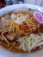 「手打ちネギチャーシュー麺 830円」@佐野らーめん 龍麺の写真