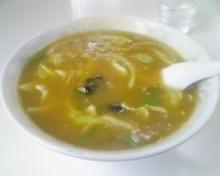 「カレーラーメン」@食堂おくむらの写真