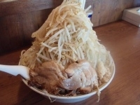 「基乃らーめん特盛（440g）（野菜多め、ニンニク）」@らーめん 基乃の写真