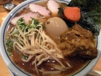 「渋三ラーメン黒」@らあめん 渋谷三丁目の写真