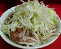 「小ぶた入り ヤサイ ニンニク」@ラーメン二郎 小岩店の写真