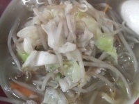 「タンメン（太麺）￥600」@来来来の写真