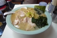 「葱チャーシュー麺 880円」@◯つばき食堂の写真