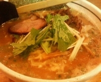 「夜の部:初代風澤味噌らーめん（+大盛無料）730円（クーポンにて」@らーめんのフーサワの写真