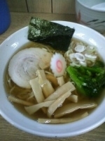 「昔なつかし 中華そば」@ひまわり亭の写真