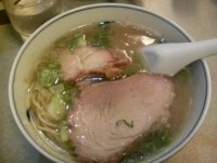 「ミニラーメン（550円）」@博多ふくちゃんラーメン 新横浜ラーメン博物館店の写真