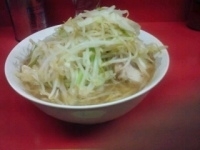 「小ラーメン（ニンニク野菜マシマシ）」@ラーメン二郎 環七一之江店の写真