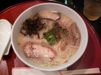 「ミニラーメン（500円）」@熊本ラーメン こむらさき 新横浜店の写真