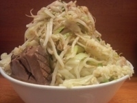 「小ラーメン（全マシ）￥650」@ラーメン二郎 立川店の写真