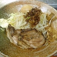 「味玉油覆麺 900円」@覆麺 智の写真