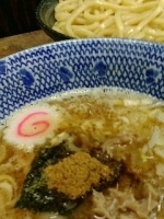 「つけ麺+豚ほぐし」@六厘舎 本店の写真