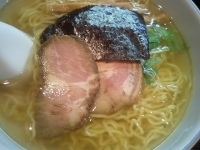 「あっさりしお+みにちゃーしゅう丼（700円+380円）」@麺ぽーかろぅの写真