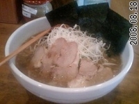 「チャーシューメン（900円）」@つけ麺 梛木の写真