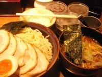 「特上ピリ辛スパイシーつけ麺850円」@麺屋わかさの写真