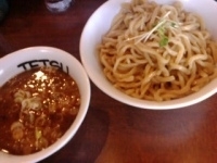 「強麺つけ 大盛」@つけめんTETSU 千駄木本店の写真
