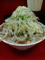 「大ぶた 800円（ヤサイトリプル・ニンニク）」@ラーメン二郎 京急川崎店の写真