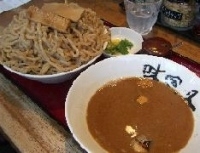 「豚骨煮干しつけ麺」@麺匠 味冨久 住之江店の写真