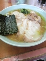 「チャーシューメン（中）（麺硬め 味普通 油多め）」@大黒家 東陽町店の写真