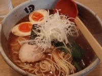 「本家田ぶし味玉らーめん大盛+ネギ豚めし」@麺処 田ぶし 横浜店の写真