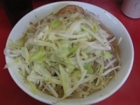 「小ラーメン豚マシ（にんにく少々、カラメ）」@ラーメン二郎 ひばりヶ丘駅前店の写真