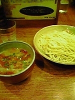 「あじ玉胡麻つけ麺大盛り」@拉麺 阿修羅 船橋本店の写真