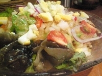 「サラダらーめん」@らーめん ぽっぽっ屋 水道橋店の写真