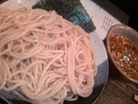 「つけそば 中盛（400グラム） 800円」@BASSO ドリルマンの写真