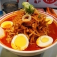 味噌卵麺 野菜 麺 大盛り